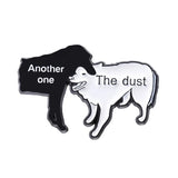 Another One Bite The Dust Enamel Pin